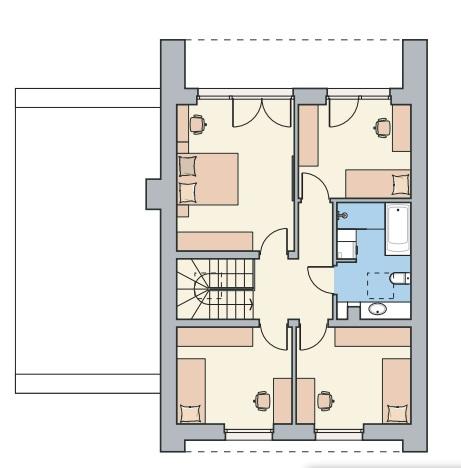 Projekty domów do zabudowy bliźniaczej