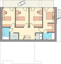 Domy z dachami płaskimi