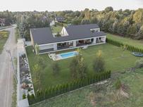 Dom, z którego wyrastają drzewa