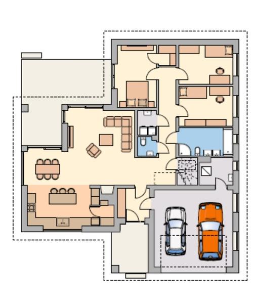 Plany domu Szafranowy