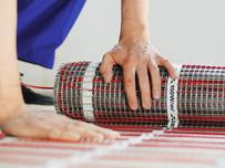 Montaż maty grzewczej