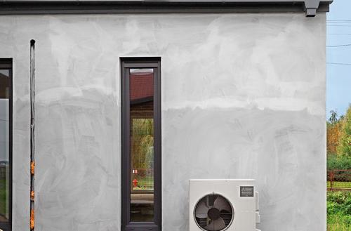 Fundament pod pompę ciepła