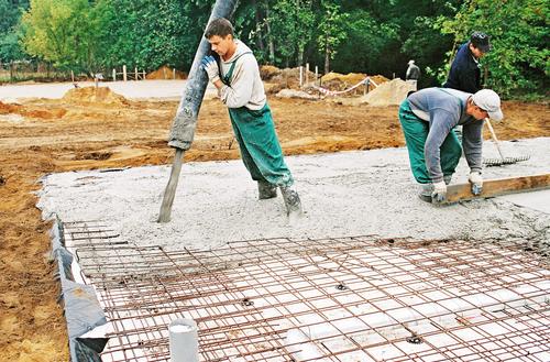 Beton na budowie