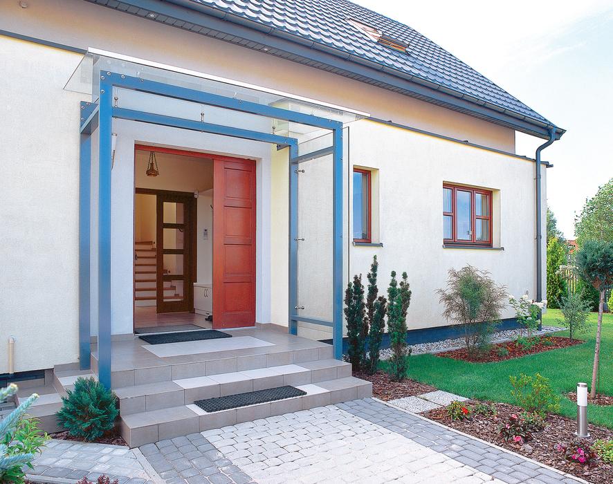Jak zbudować daszek nad wejściem